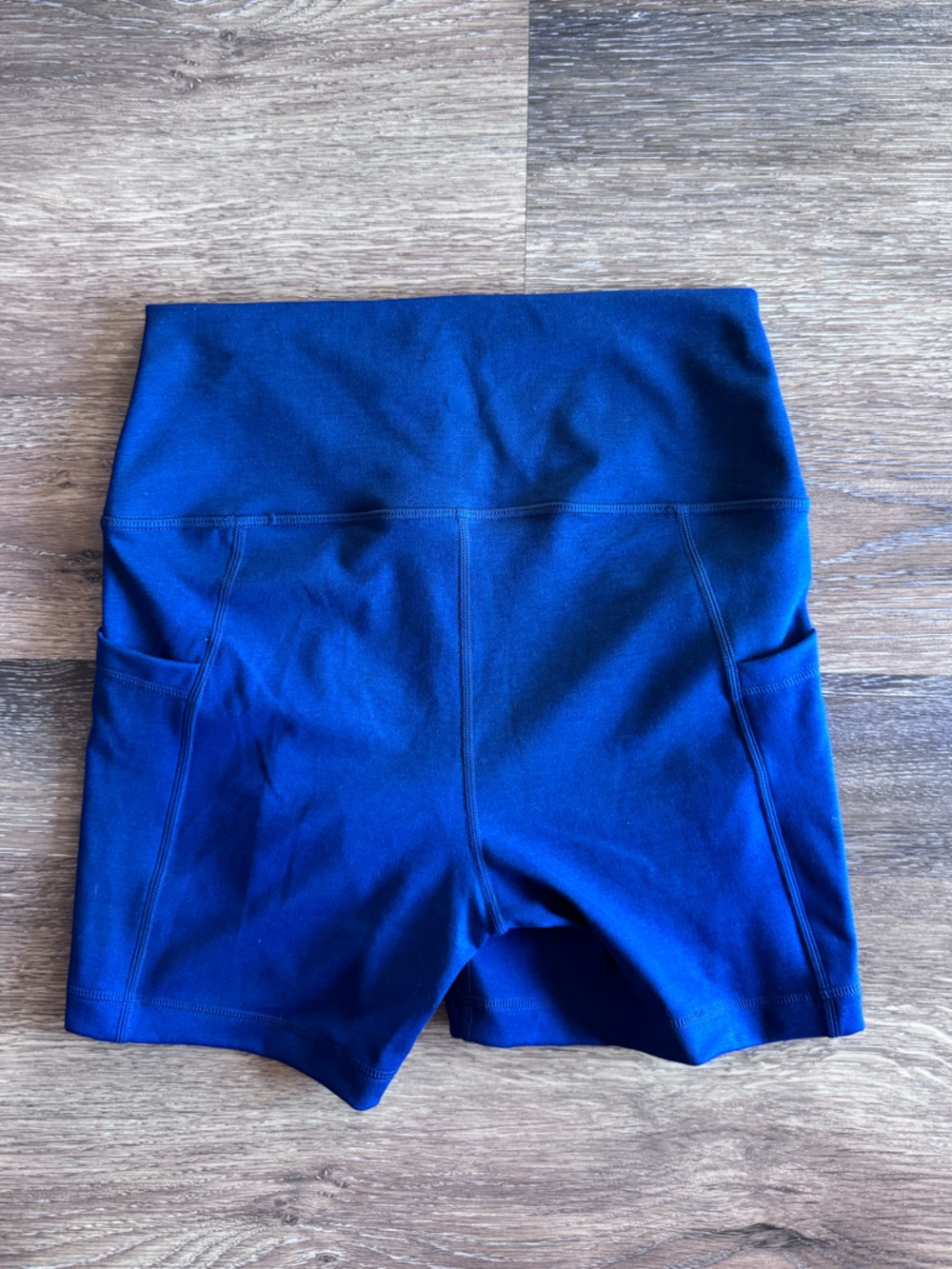 Yogalicious Royal Blue Lux Tribeca 5in Short - Picture 5 of 5